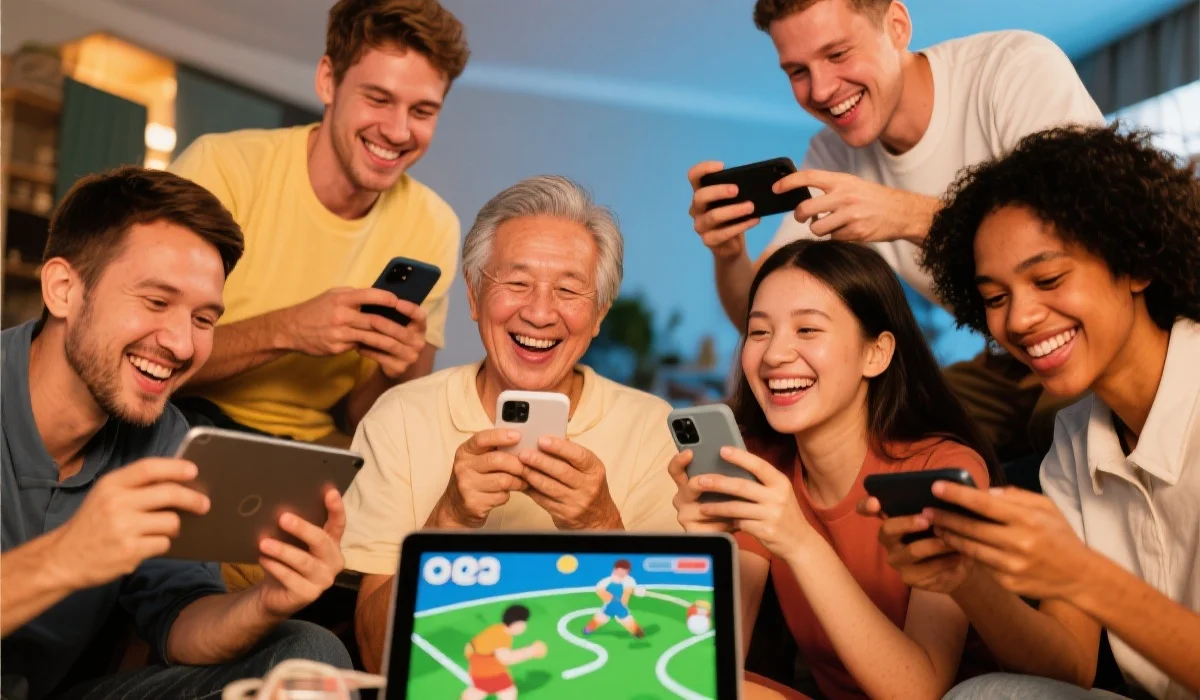 多样化人群享受K云体育游戏